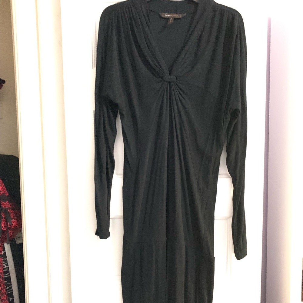 BCBG maxaria Midi knot dress
